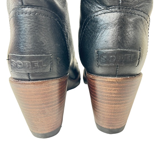 SOREL After Hours Lace-Up Wedge Boots Sz 6.5 - Picture 7 of 12